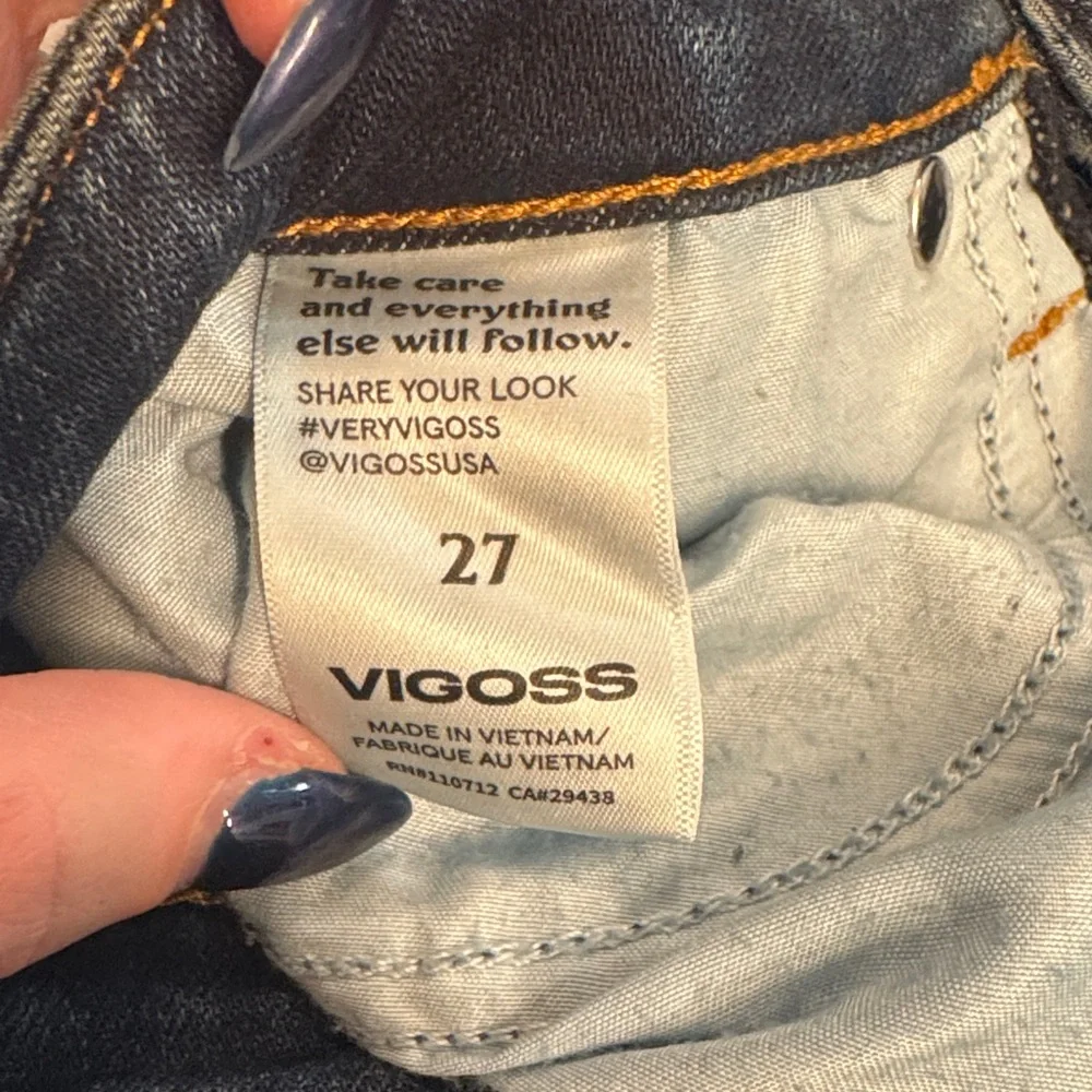 Vigoss Dark Blue Boot Cut Jeans - Picture 4 of 4